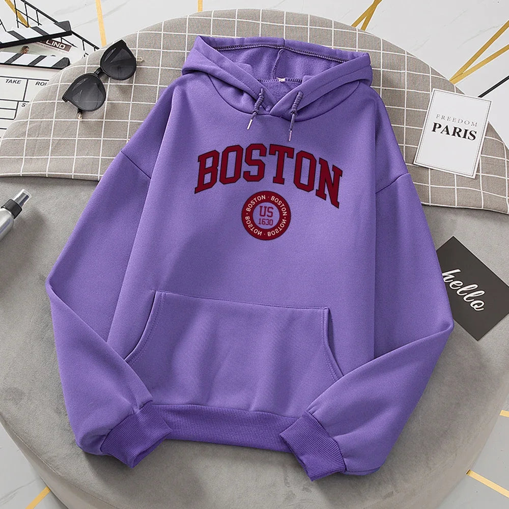 Boston hoodie