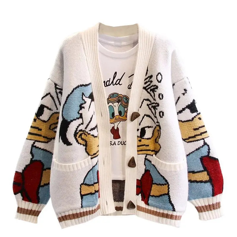 cartoon cardigan