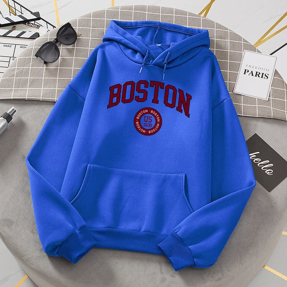 Boston hoodie