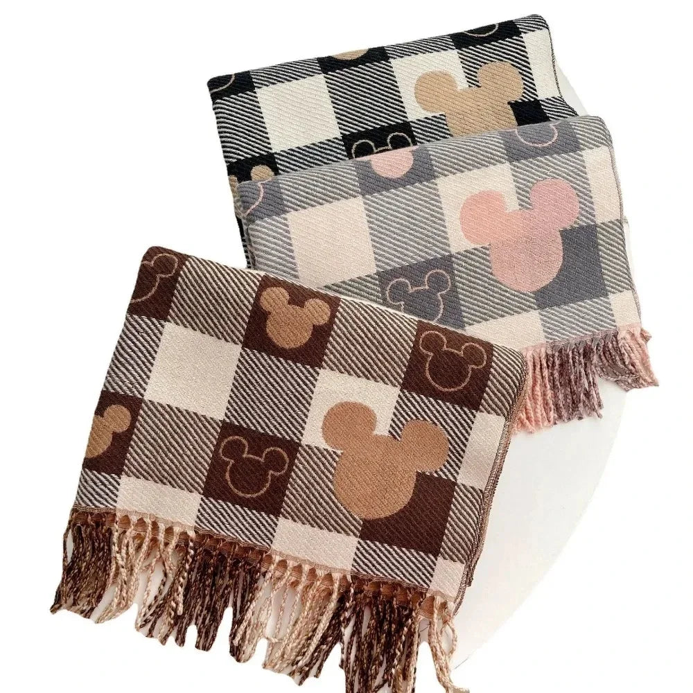 mickey mouse scarf