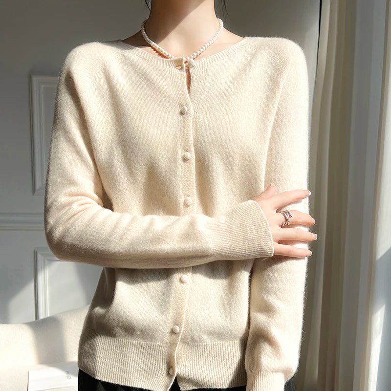 wool cardigan womens