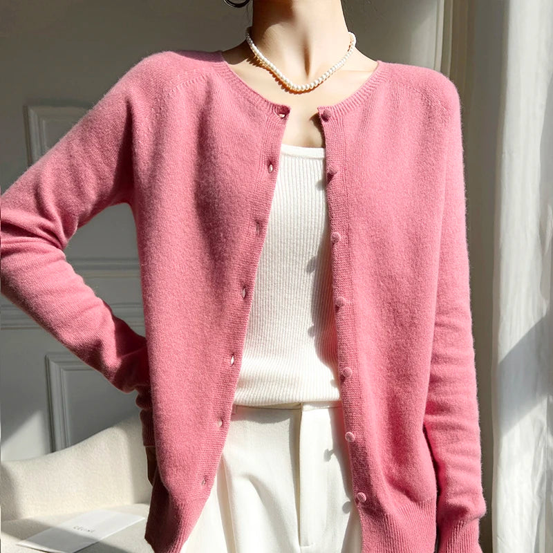 wool cardigan womens