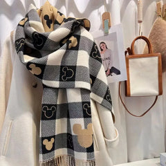 mickey mouse scarf