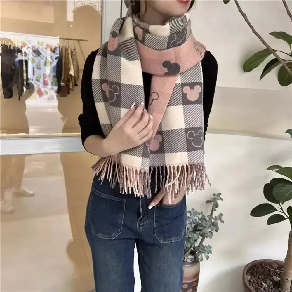 mickey mouse scarf