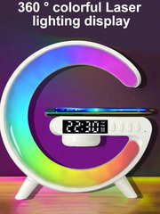 Wireless Speaker With Ambient Light, Wireless Charging, Night Light