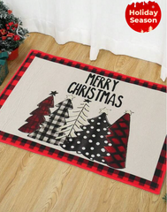 Christmas Pine Doormat, Merry Christmas Decorations