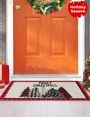 Christmas Pine Doormat, Merry Christmas Decorations