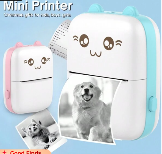 Mini pocket printer portable thermal printer for Android or IOS APP