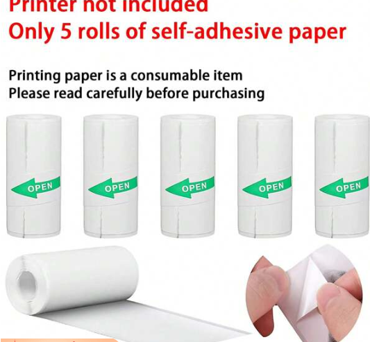 Mini pocket printer portable thermal printer for Android or IOS APP