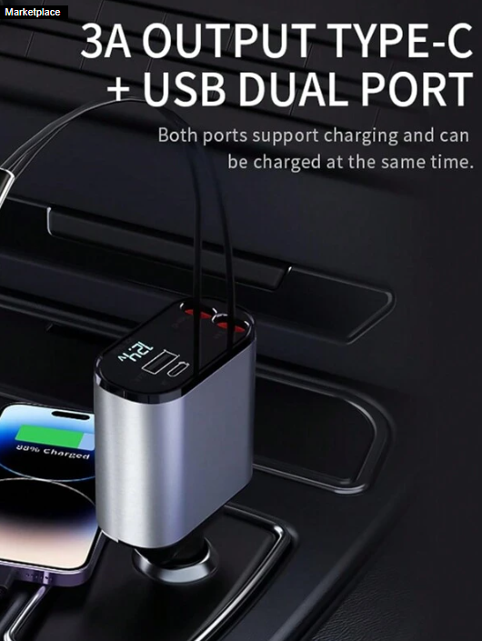 4 in 1 car charger