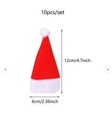 Merry Christmas Nonwoven Santa Claus Hat