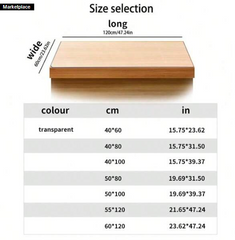 Transparent Pvc Anti-stain Tablecloth, Anti-skid, Anti-stain, Anti-oil