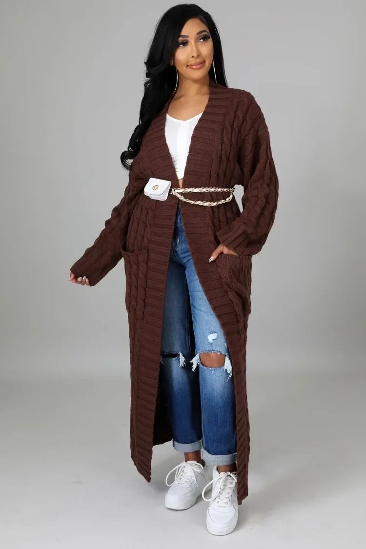  Long Sleeve Cardigan