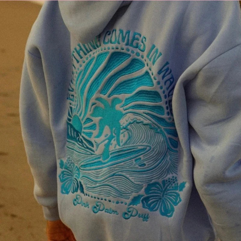 printed hoodie