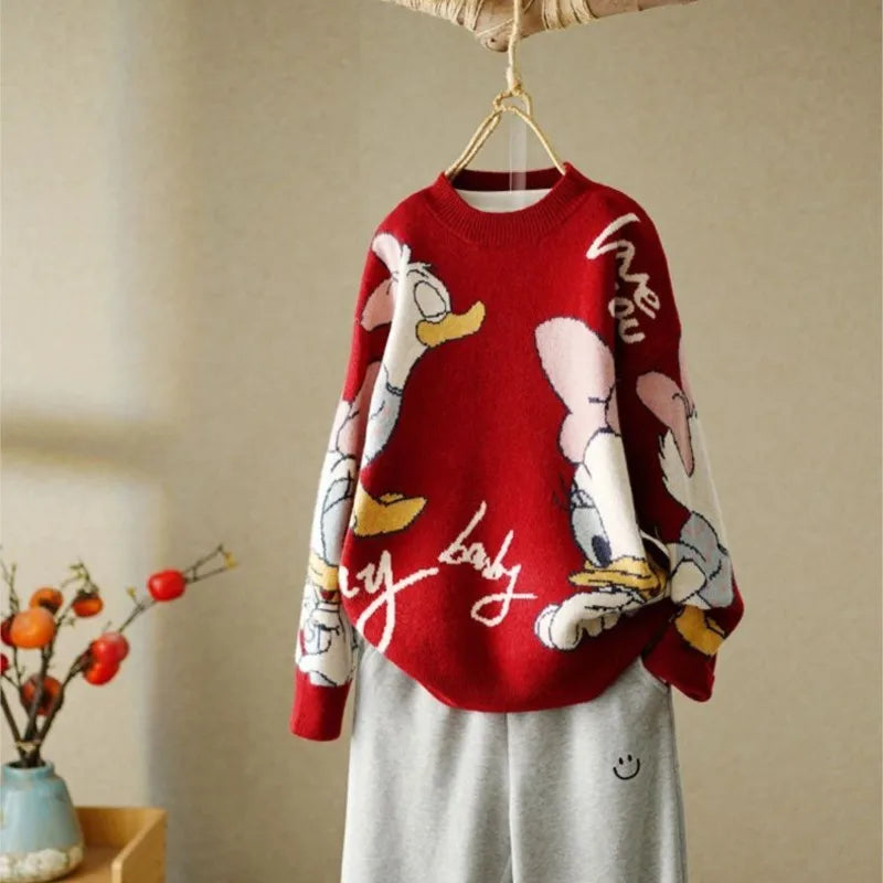 Red Duck Sweater