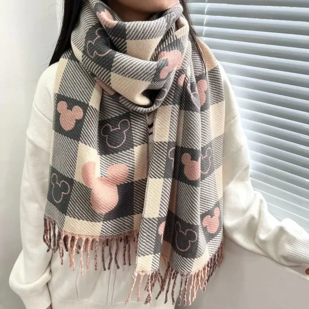 mickey mouse scarf