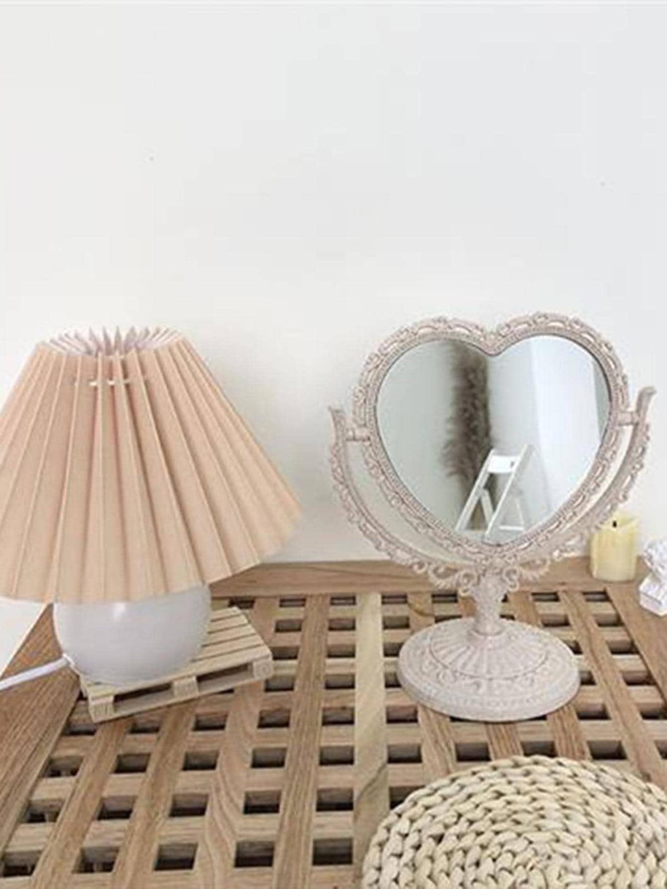 heart shape wall mirror​

