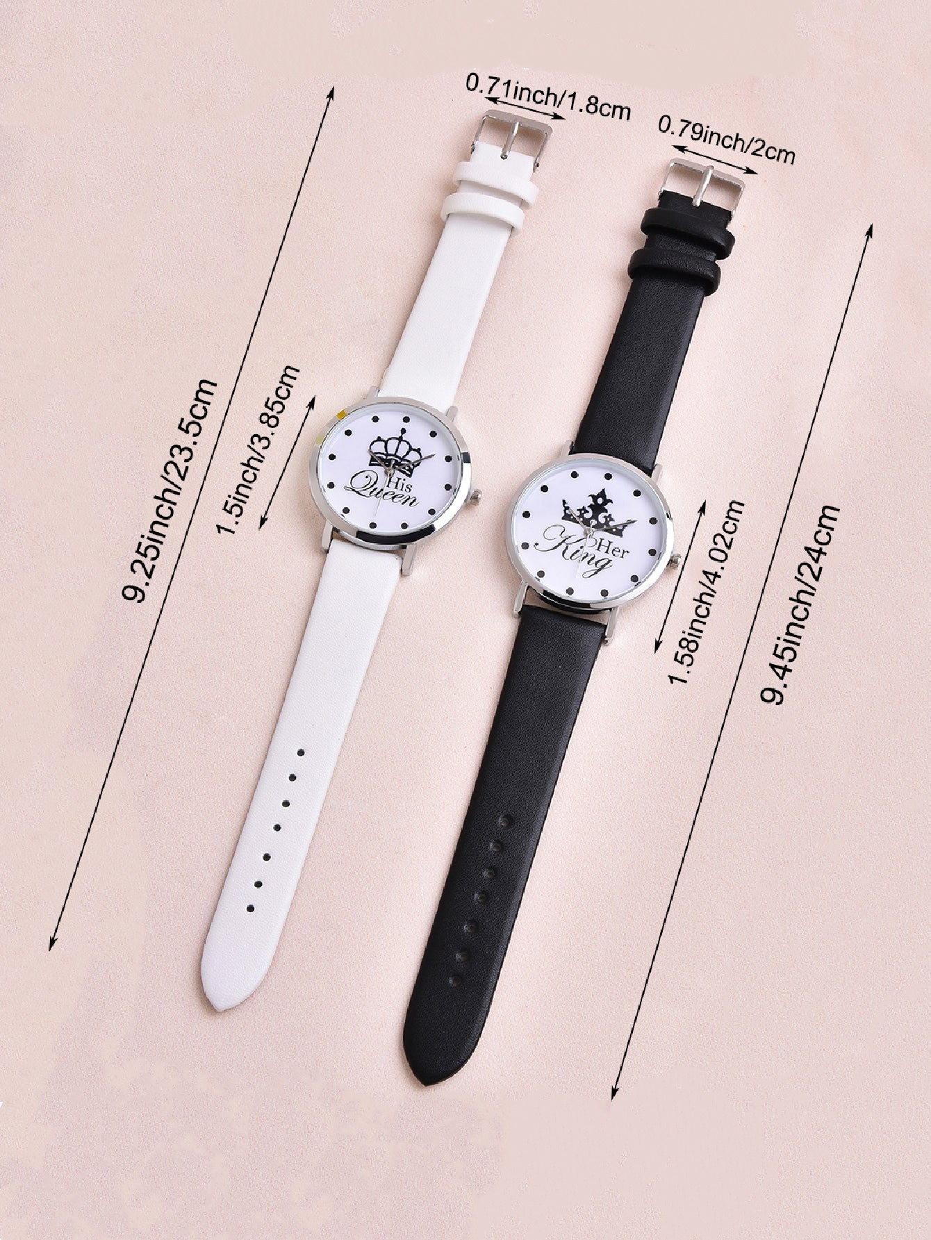 Titan wrist watch for couple Size