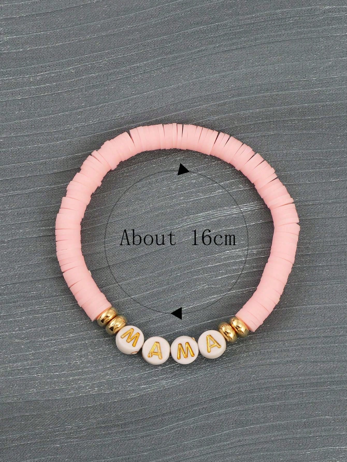 Alphabet beads for bracelets​ 16cm