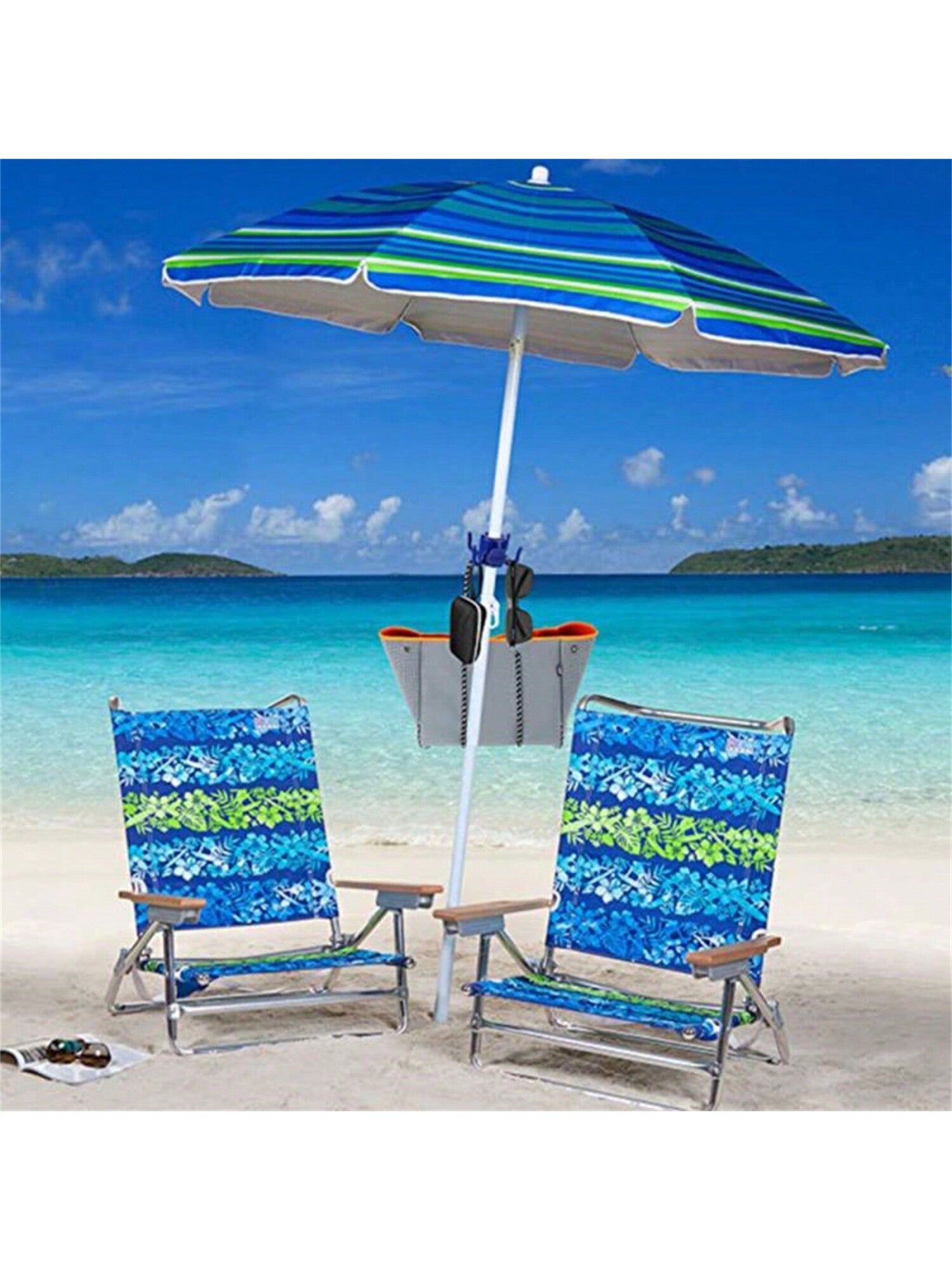 beach chairs with umbrella​

